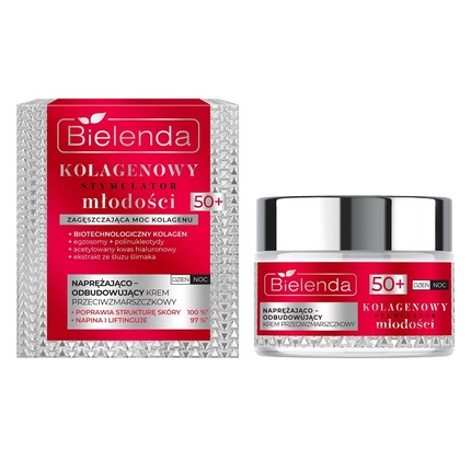 Крем против морщин Collagen Youth Stimulator 50+ 50 мл Bielenda
Крем против морщин Collagen Youth Stimulator 50+ 50 мл Bielenda