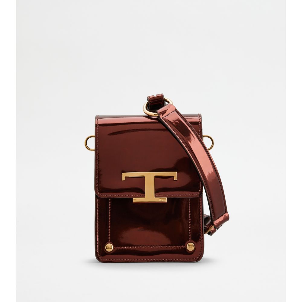 Сумка T Timeless из микро-кожи TOD's, бордовый
Сумка T Timeless из микро-кожи TOD's, бордовый