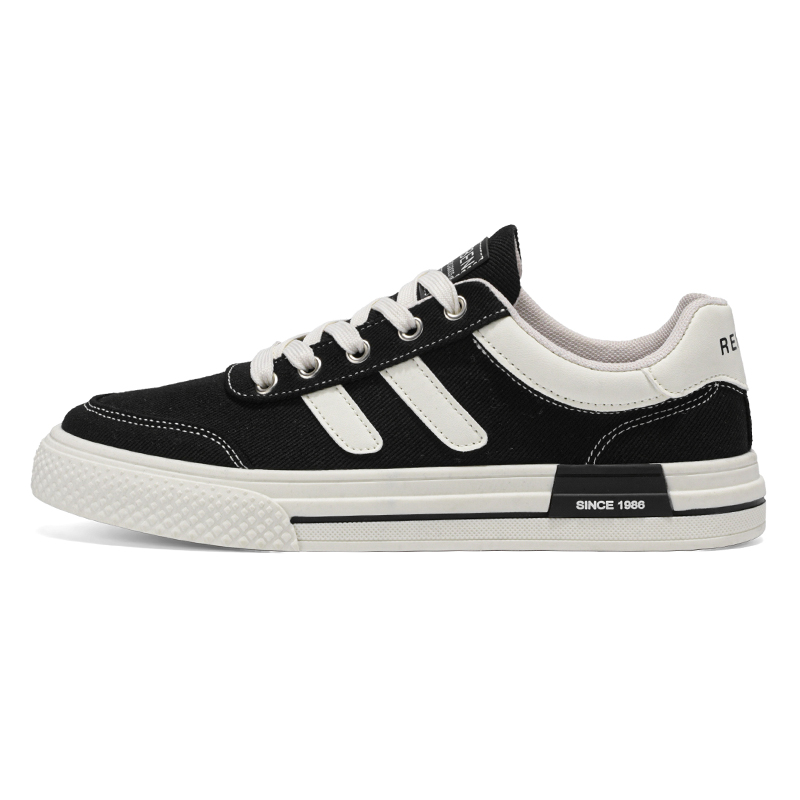 RENBEN Скользоустойчивые дышащие легкие мужские низкие кеды из холста черные, цвет Black
RENBEN Скользоустойчивые дышащие легкие мужские низкие кеды из холста черные, цвет Black