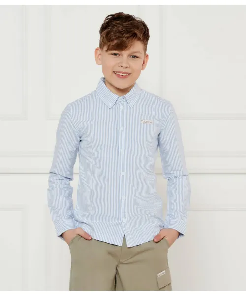 Рубашка Regular fit Calvin Klein Jeans, синий 
Рубашка Regular fit Calvin Klein Jeans, синий