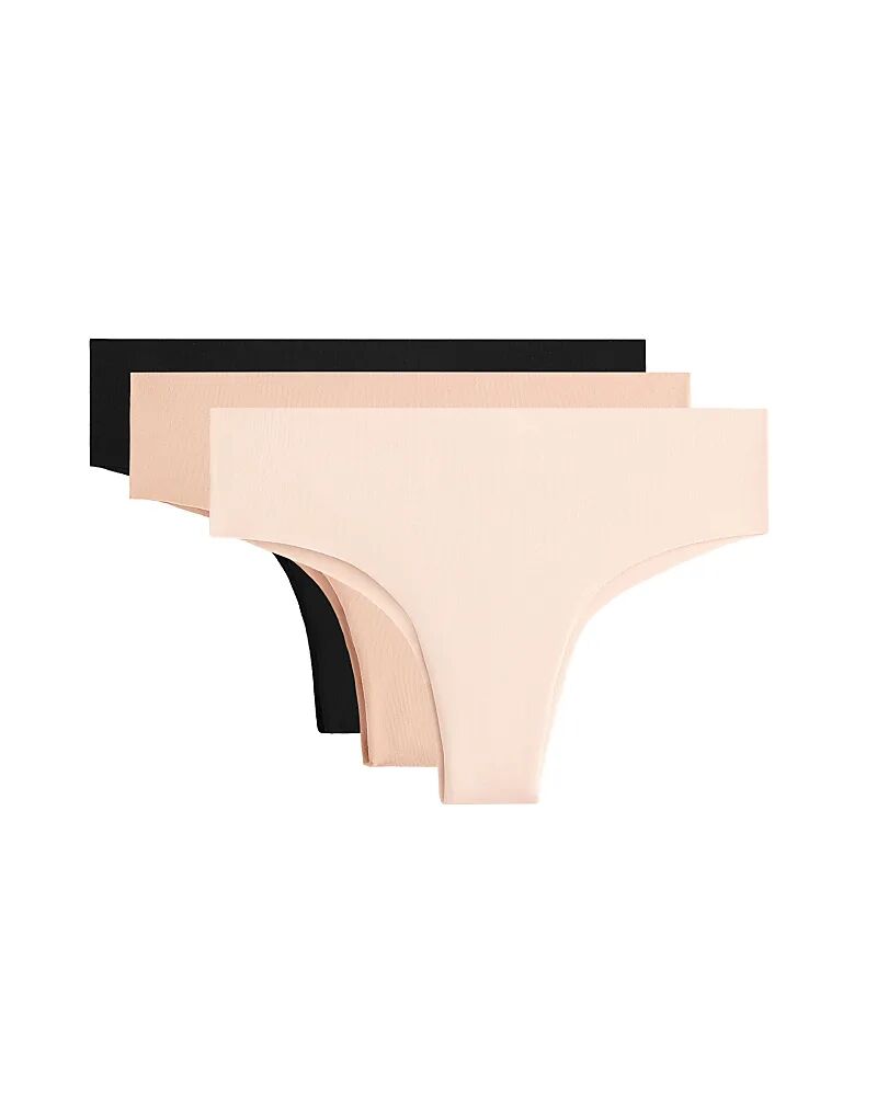 Трусики-бразильярды Oysho 3 невидимые из хлопковой смеси черного цвета
Трусики-бразильярды Oysho 3 невидимые из хлопковой смеси черного цвета