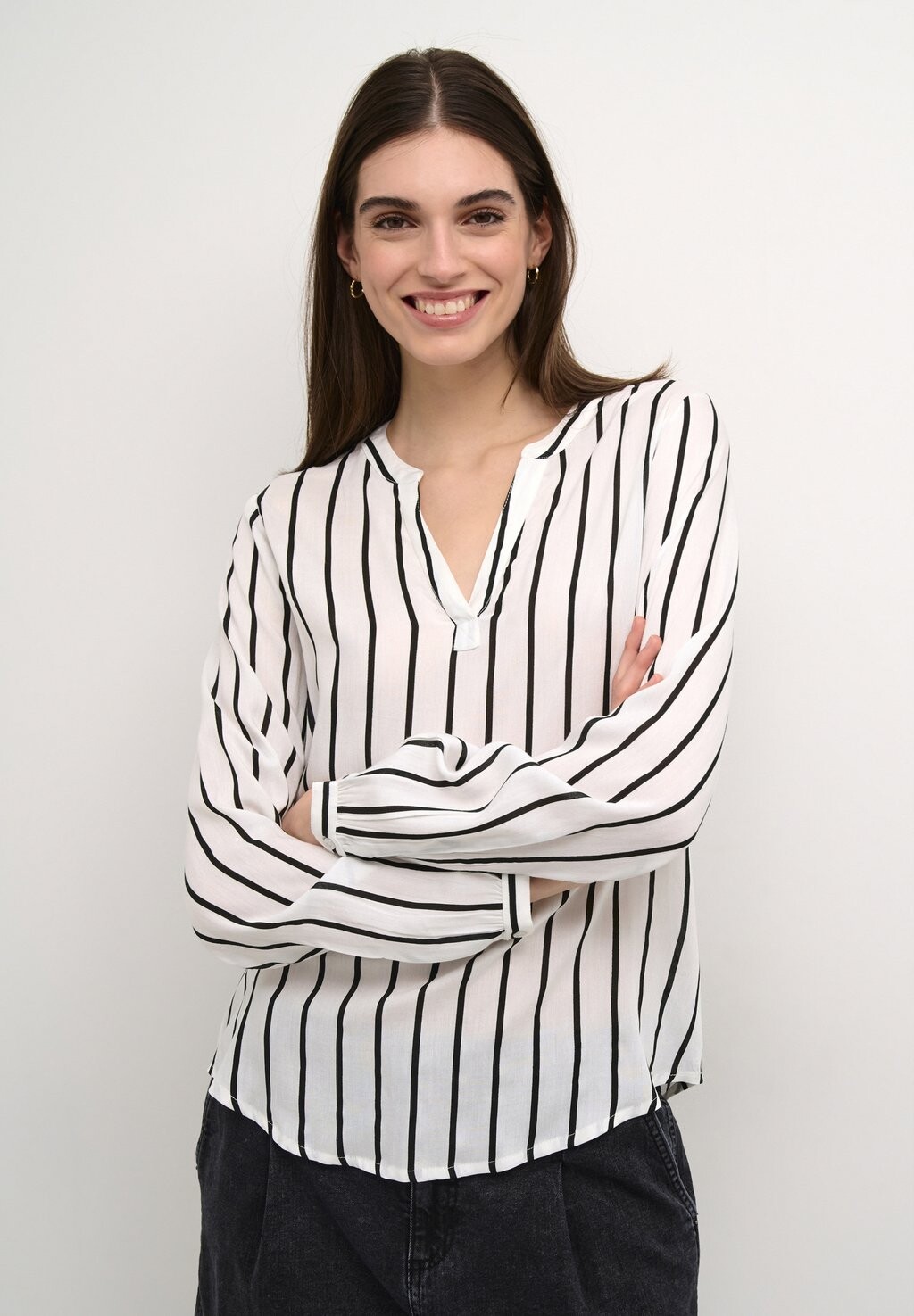 Блуза Kaffe, цвет Chalk Black Stripe
Блуза Kaffe, цвет Chalk Black Stripe