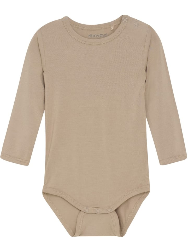 Minymo Детский боди с длинными рукавами "Body LS" коричневого цвета
Minymo Детский боди с длинными рукавами "Body LS" коричневого цвета