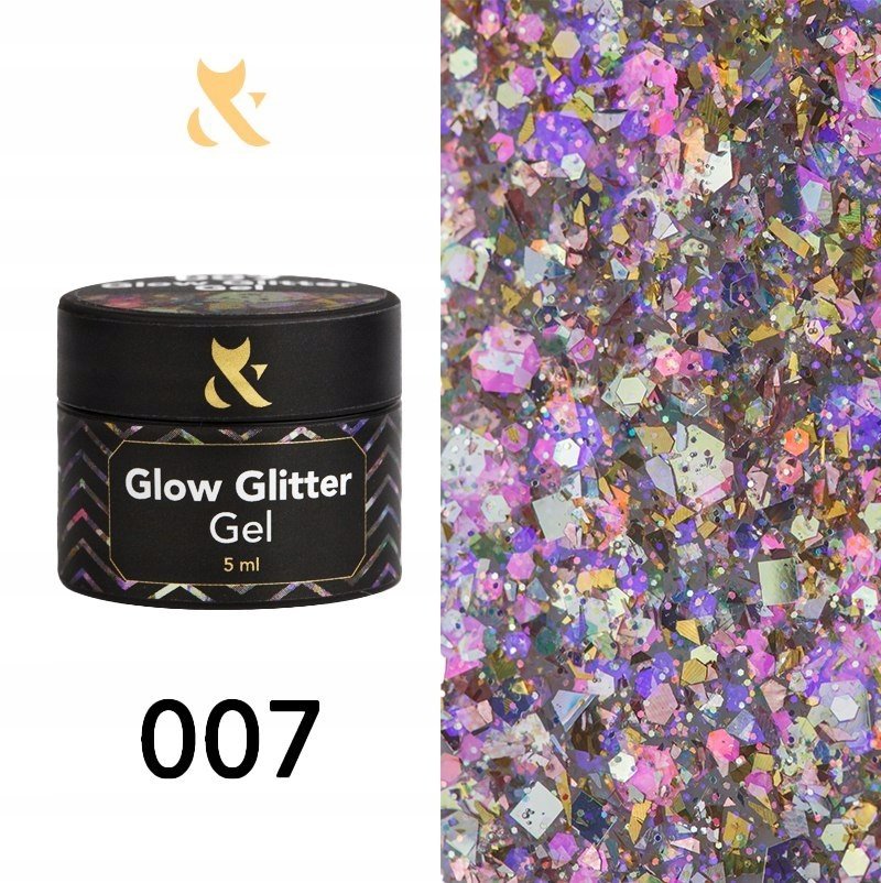 Гель-лак Fox Glow Glitter 007 5 мл TM F.O.X
Гель-лак Fox Glow Glitter 007 5 мл TM F.O.X