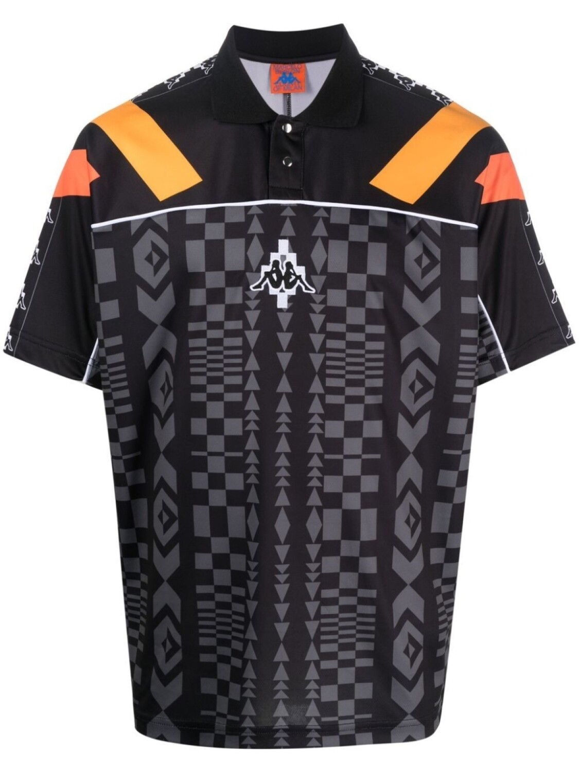 Marcelo Burlon County of Milan рубашка поло с нашивкой-логотипом из коллаборации с KAPPA, черный
Marcelo Burlon County of Milan рубашка поло с нашивкой-логотипом из коллаборации с KAPPA, черный