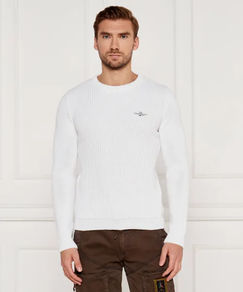 Свитер Regular fit Aeronautica Militare, белый
Свитер Regular fit Aeronautica Militare, белый