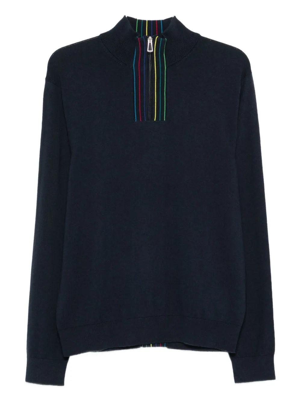 Свитер с отделкой в полоску Ps Paul Smith, синий
Свитер с отделкой в полоску Ps Paul Smith, синий