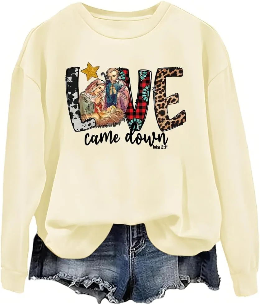 Толстовка Love Came Down с длинными рукавами для мужчин и женщин woati
Толстовка Love Came Down с длинными рукавами для мужчин и женщин woati