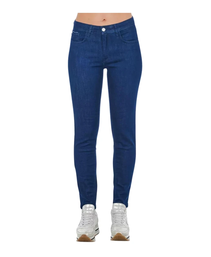 Синие узкие джинсы с карманами Frankie Morello, синий
Синие узкие джинсы с карманами Frankie Morello, синий
