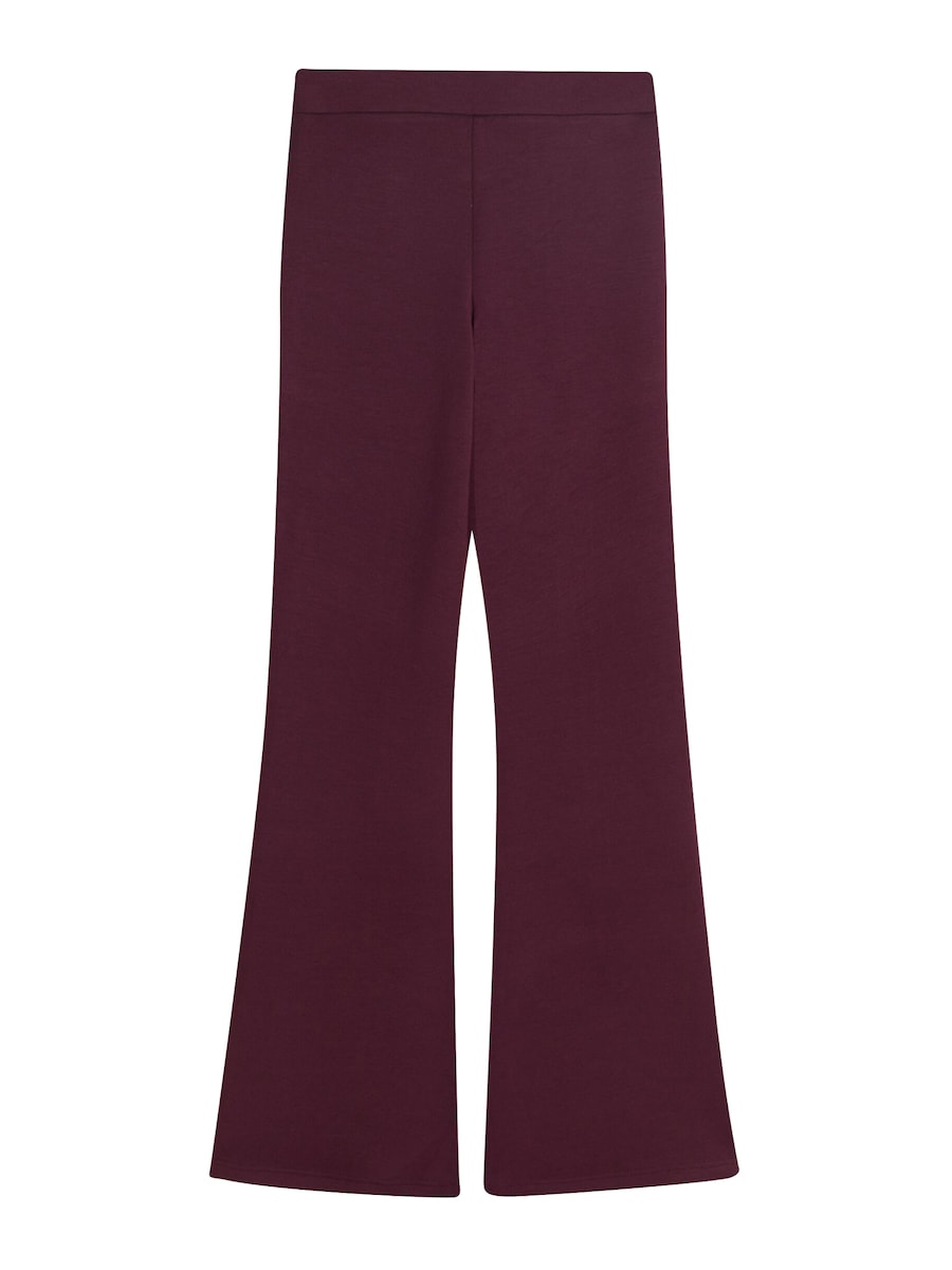 Расклешенные брюки Bershka, бургундия
Расклешенные брюки Bershka, бургундия