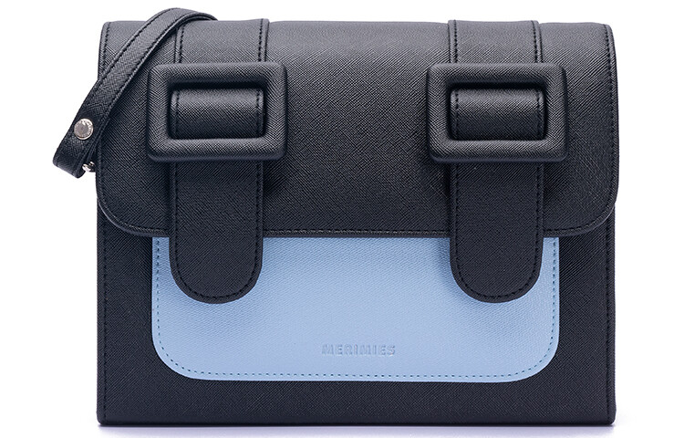 Merimies Женская сумка через плечо, Сине-черный колор-блок Black Sky
Merimies Женская сумка через плечо, Сине-черный колор-блок Black Sky