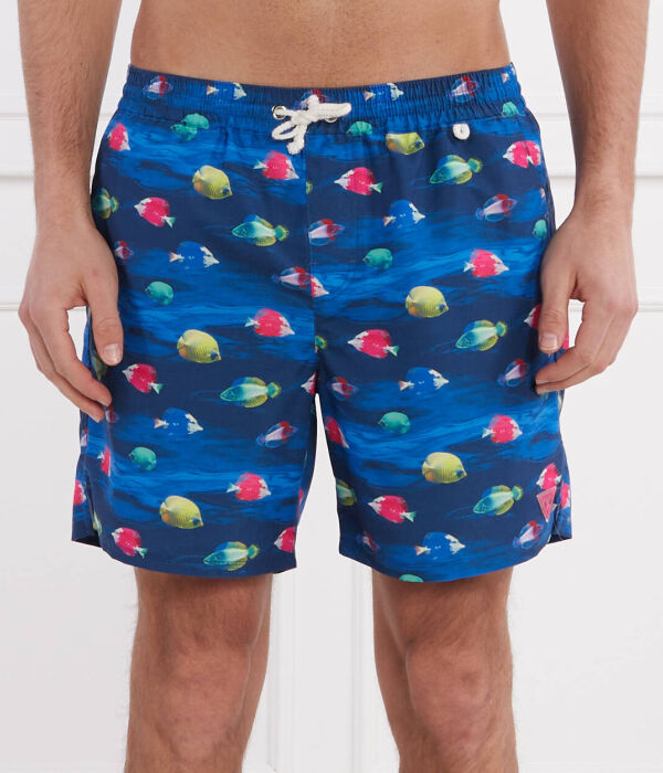 Шорты для плавания Regular fit Guess Underwear, синий
Шорты для плавания Regular fit Guess Underwear, синий