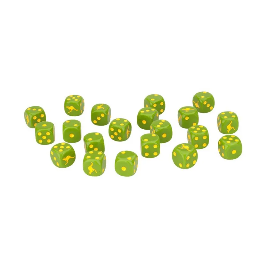 Набор австралийских кубиков (20), Team Yankee - World War III - Core & Assorted
Набор австралийских кубиков (20), Team Yankee - World War III - Core & Assorted