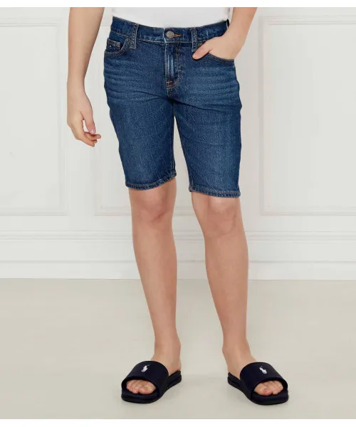 Джинсовые шорты Scanton Slim fit Tommy Hilfiger, синий 
Джинсовые шорты Scanton Slim fit Tommy Hilfiger, синий