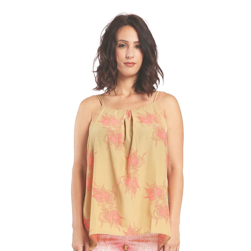 Женские золотистые атласные топы на бретельках Miss Halladay, плиссированные на тонких бретельках с принтом листьев, цвет Leaf Print
Женские золотистые атласные топы на бретельках Miss Halladay, плиссированные на тонких бретельках с принтом листьев, цвет Leaf Print