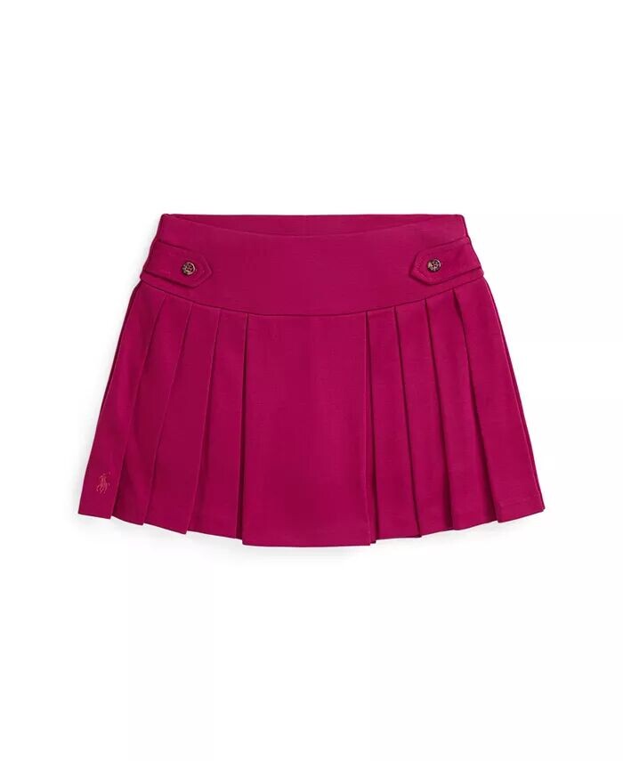 Плиссированная юбка-понте для больших девочек Polo Ralph Lauren, розовый
Плиссированная юбка-понте для больших девочек Polo Ralph Lauren, розовый