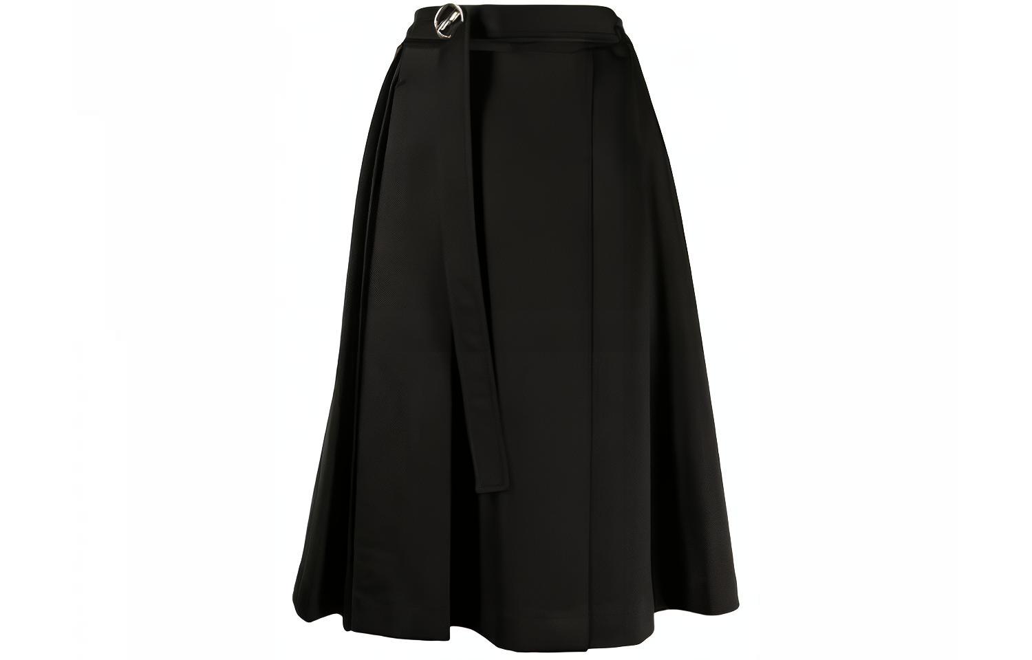 Повседневная длинная юбка женская черная WE11DONE 
Повседневная длинная юбка женская черная WE11DONE