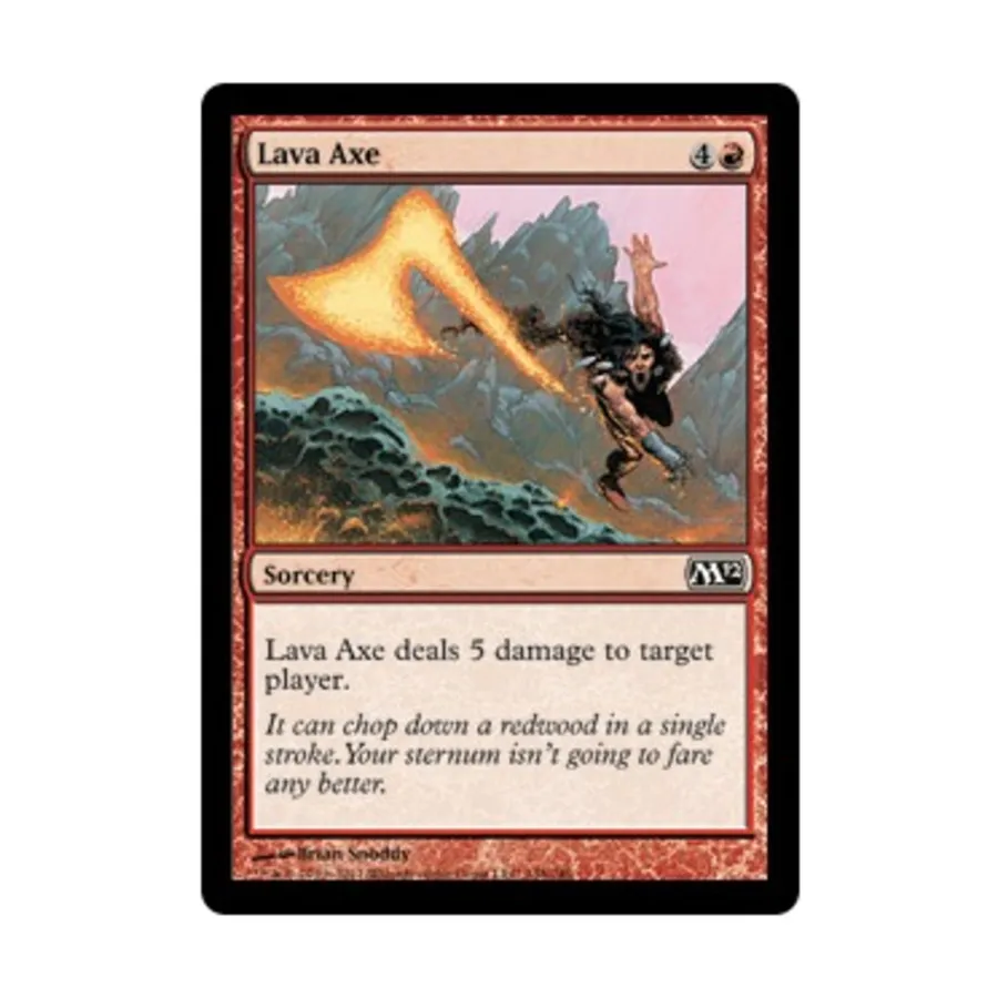 CCG Лавовый топор (С), MTG - Magic 2012
CCG Лавовый топор (С), MTG - Magic 2012