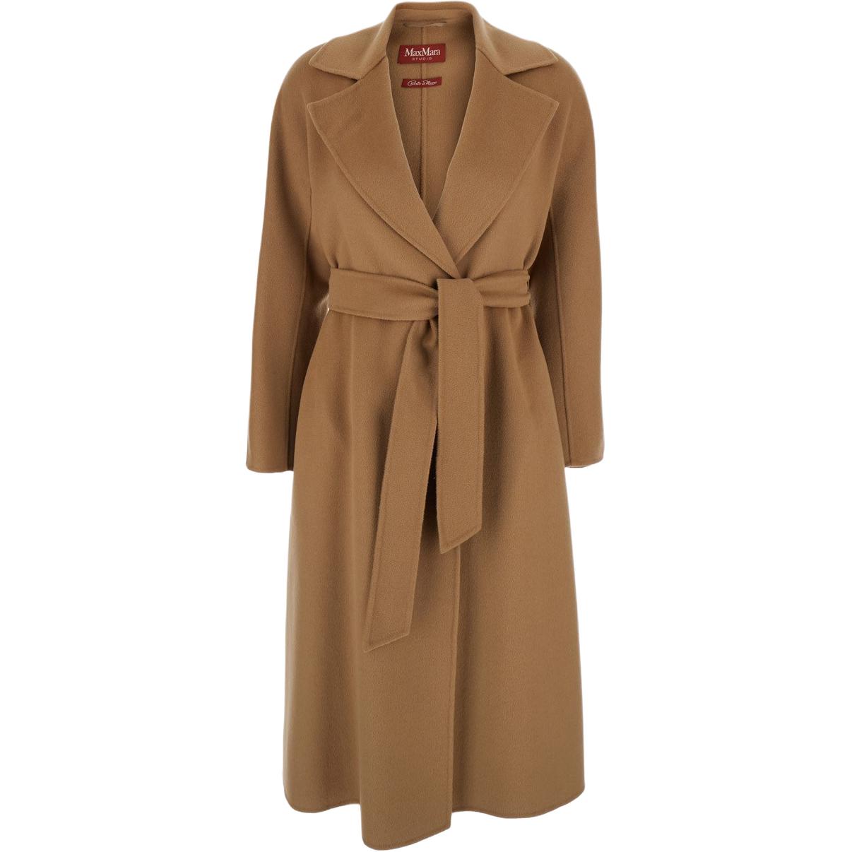 Пальто с поясом Max Mara Studio Cles MaxMara Studio, коричневый
Пальто с поясом Max Mara Studio Cles MaxMara Studio, коричневый