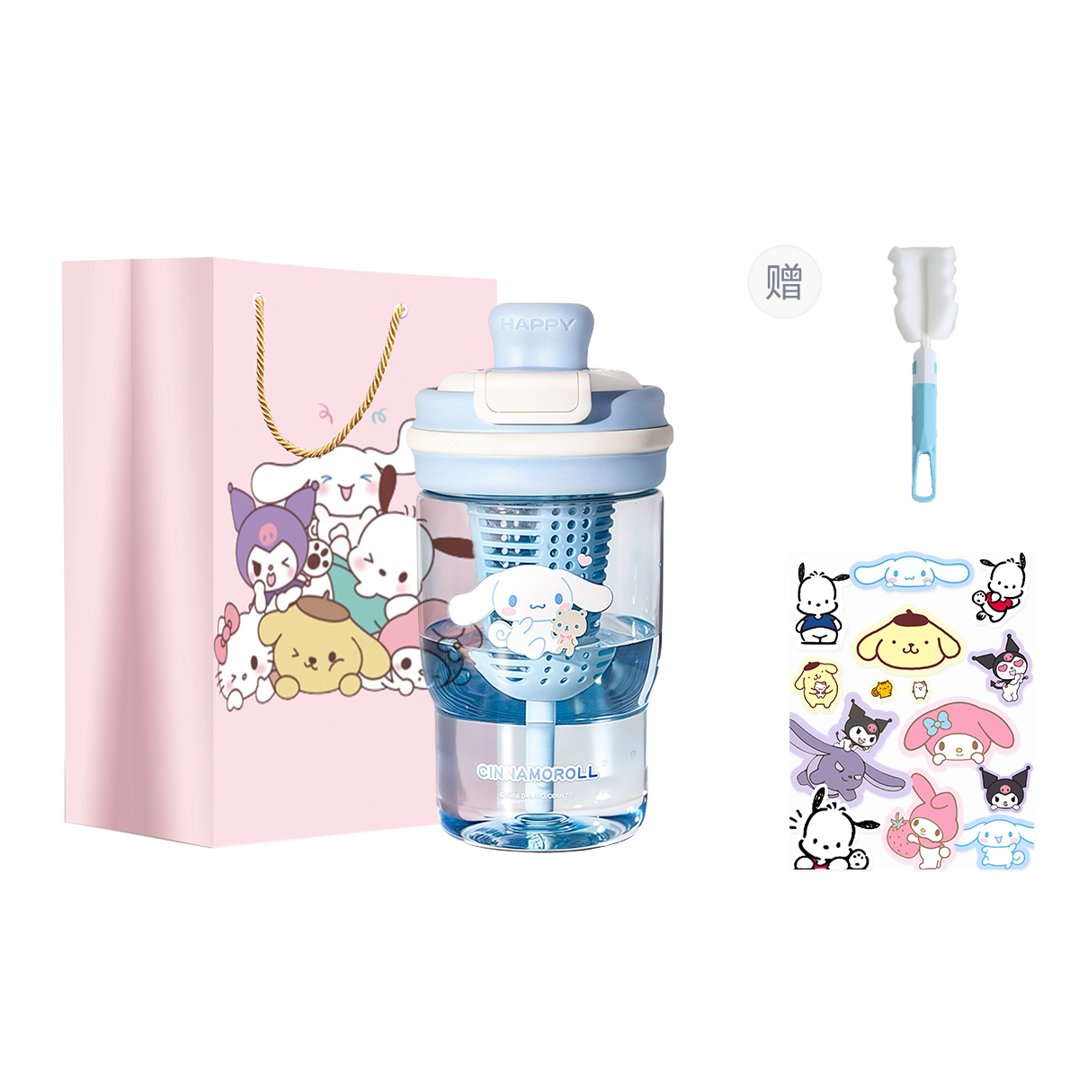 Стакан My Melody Cinnamoroll пластиковый 600мл Sanrio, Cinnamoroll
Стакан My Melody Cinnamoroll пластиковый 600мл Sanrio, Cinnamoroll