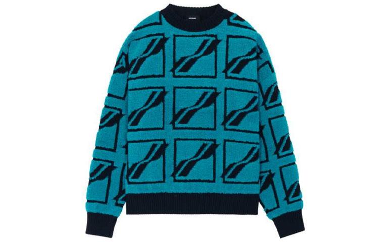 Свитер унисекс синий WE11DONE
Свитер унисекс синий WE11DONE