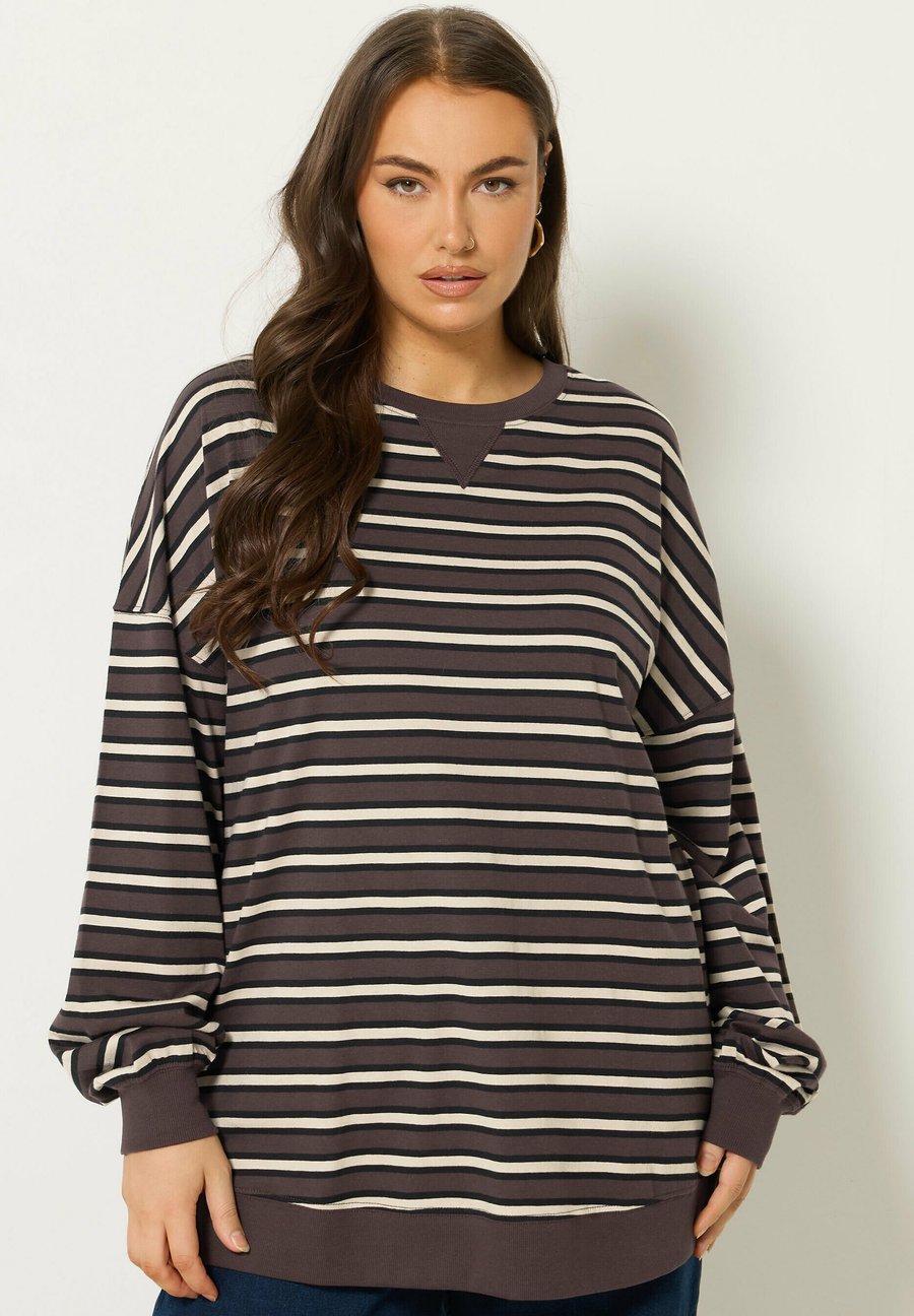 Толстовка Yours Clothing Sweatshirt, Brown
Толстовка Yours Clothing Sweatshirt, Brown