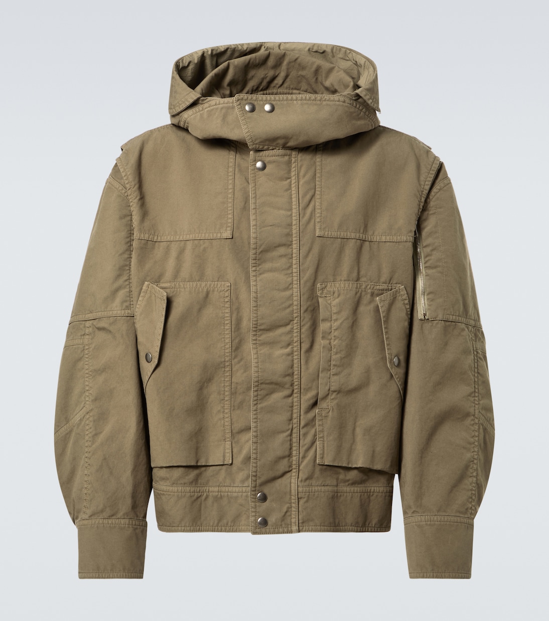 Хлопковая куртка с капюшоном Dries Van Noten, Dust
Хлопковая куртка с капюшоном Dries Van Noten, Dust