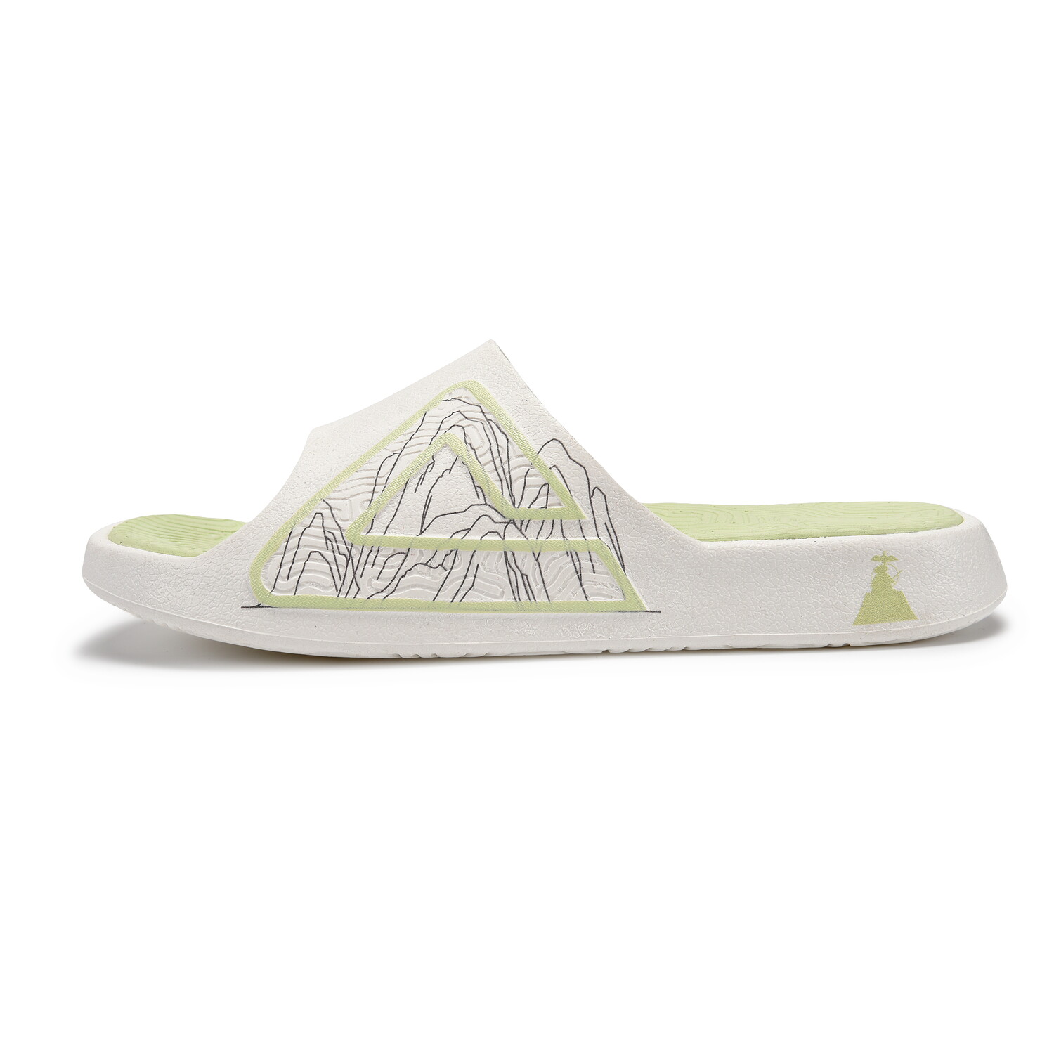 Шлепанцы Tai Ji2.0 мужские белые/нежно-зеленые Peak 
Шлепанцы Tai Ji2.0 мужские белые/нежно-зеленые Peak