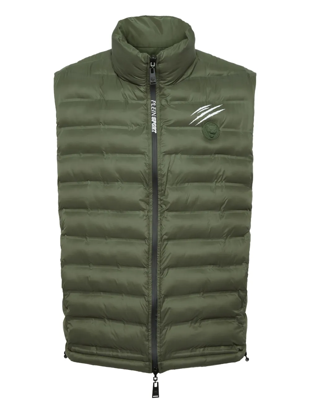 Стеганый жилет Shanghai с принтом Plein Sport, зеленый
Стеганый жилет Shanghai с принтом Plein Sport, зеленый