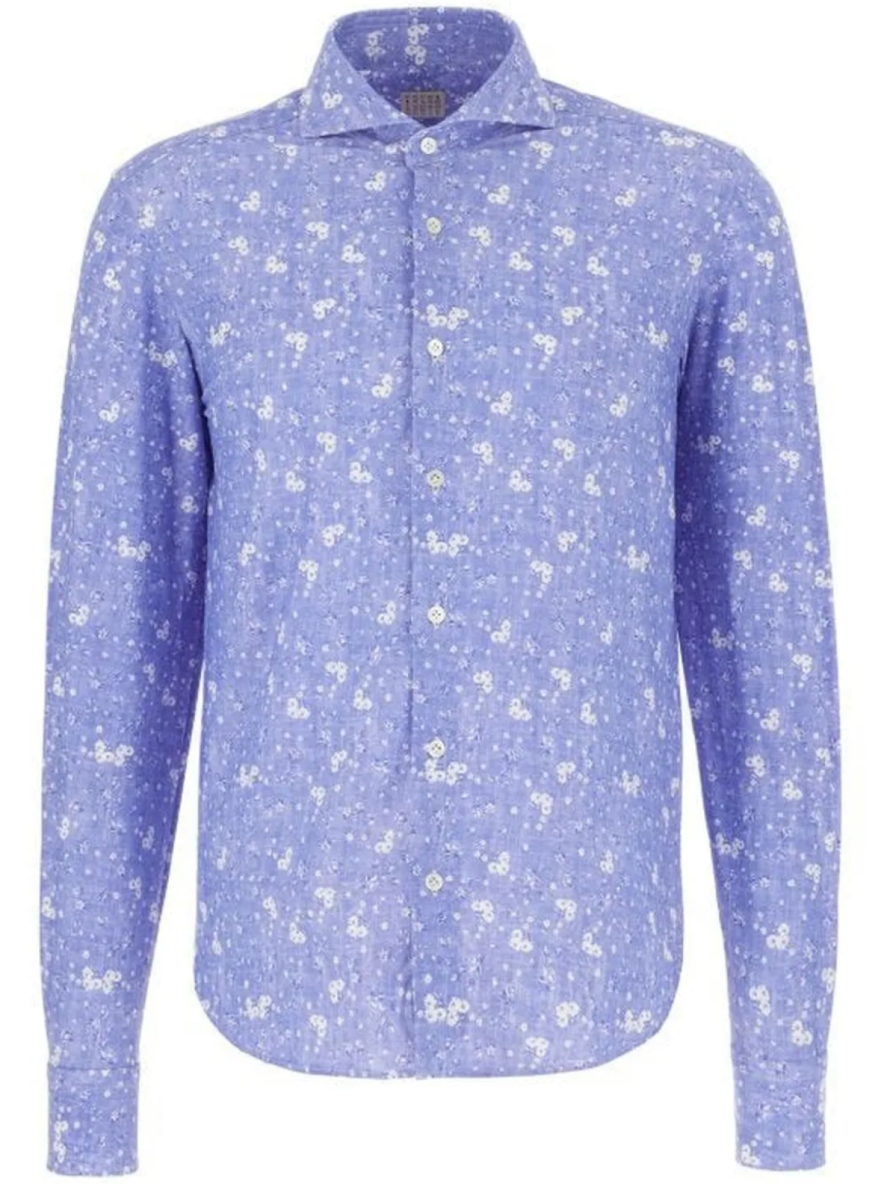 Рубашка с цветочным принтом 4FF, синий
Рубашка с цветочным принтом 4FF, синий