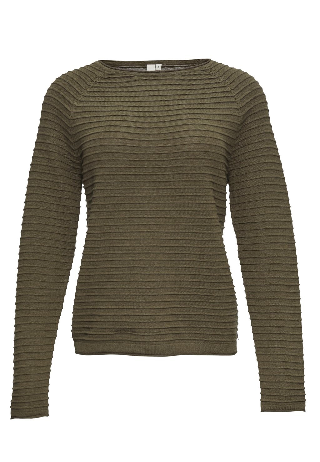 Джемпер MIT STRUKTURMUSTER QS, оливковый 
Джемпер MIT STRUKTURMUSTER QS, оливковый