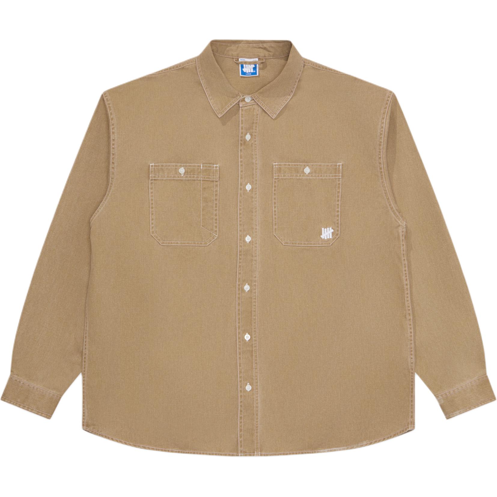 Рубашка унисекс UNDEFEATED, Taupe
Рубашка унисекс UNDEFEATED, Taupe