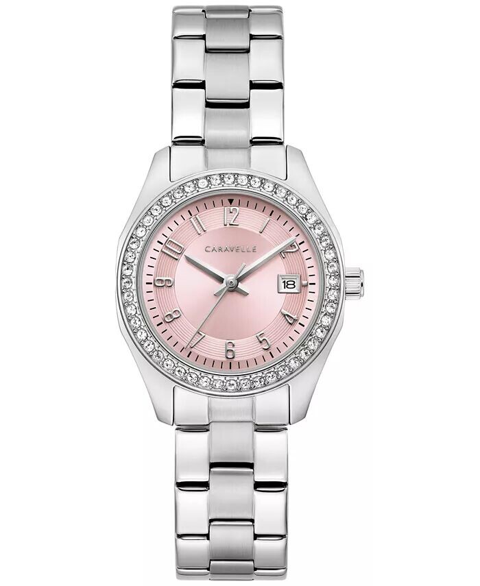 Женские часы-браслет из нержавеющей стали 28 мм Caravelle, Розовый, Женские часы-браслет из нержавеющей стали 28 мм Caravelle
Женские часы-браслет из нержавеющей стали 28 мм Caravelle, Розовый, Женские часы-браслет из нержавеющей стали 28 мм Caravelle