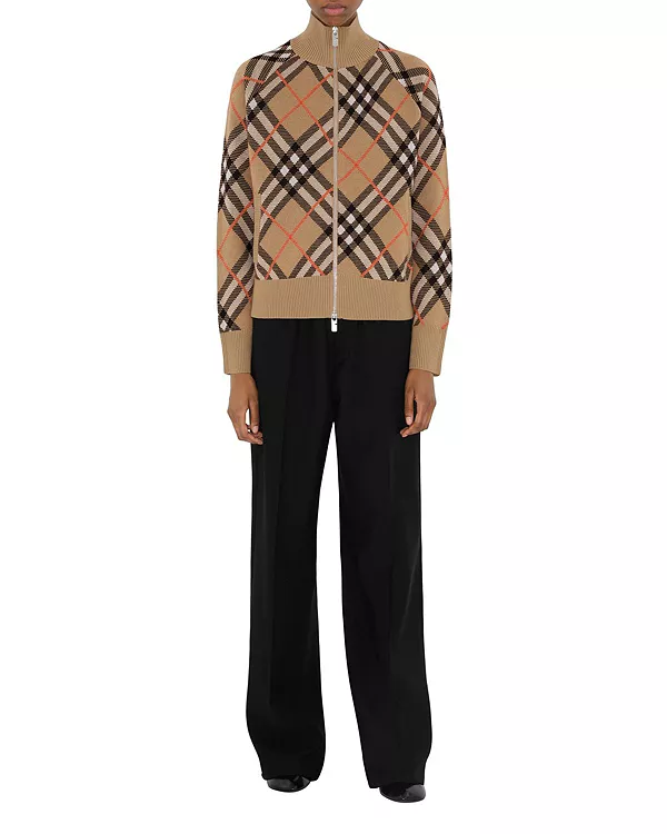 Куртка в клетку из смеси шерсти и мохера Burberry, бежевый
Куртка в клетку из смеси шерсти и мохера Burberry, бежевый