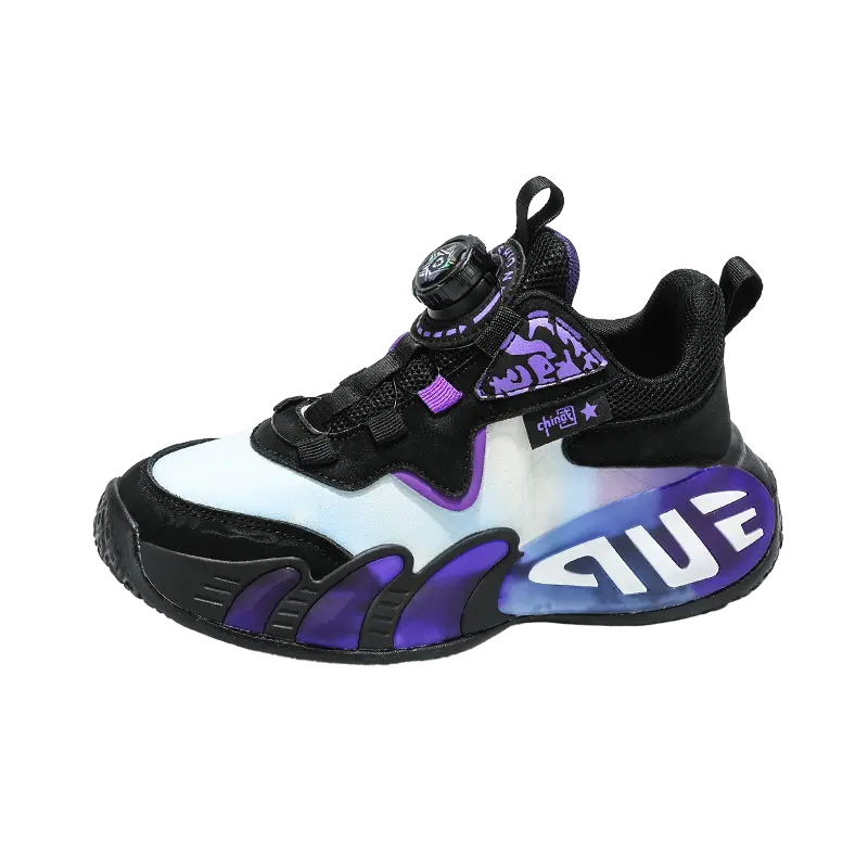 Водонепроницаемые, износостойкие, дышащие, амортизирующие детские баскетбольные кроссовки Wooden Rabbit, черный/фиолетовый
Водонепроницаемые, износостойкие, дышащие, амортизирующие детские баскетбольные кроссовки Wooden Rabbit, черный/фиолетовый