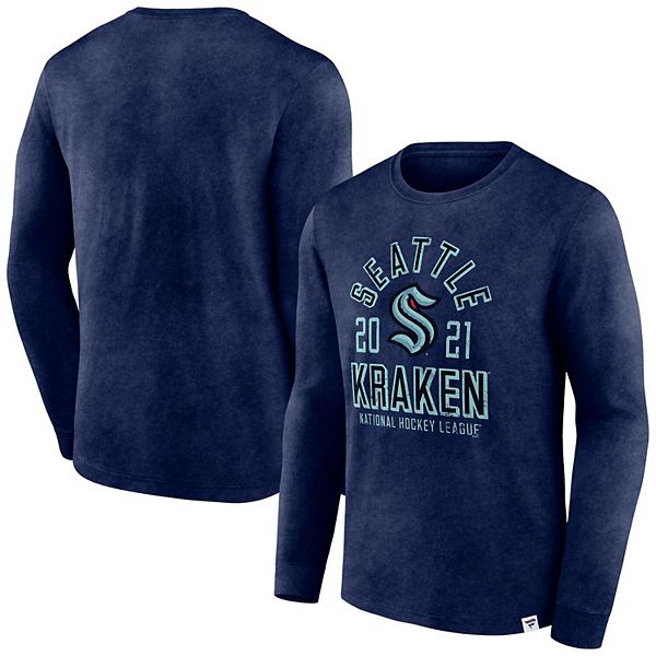 Мужская футболка Fanatics с длинным рукавом Seattle Kraken Keep the Zone в цвете heather deep sea blue Unbranded
Мужская футболка Fanatics с длинным рукавом Seattle Kraken Keep the Zone в цвете heather deep sea blue Unbranded