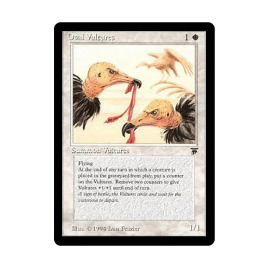 CCG Осай Стервятники (итальянский) (К), MTG - Foreign - Legends (Italian)
CCG Осай Стервятники (итальянский) (К), MTG - Foreign - Legends (Italian)