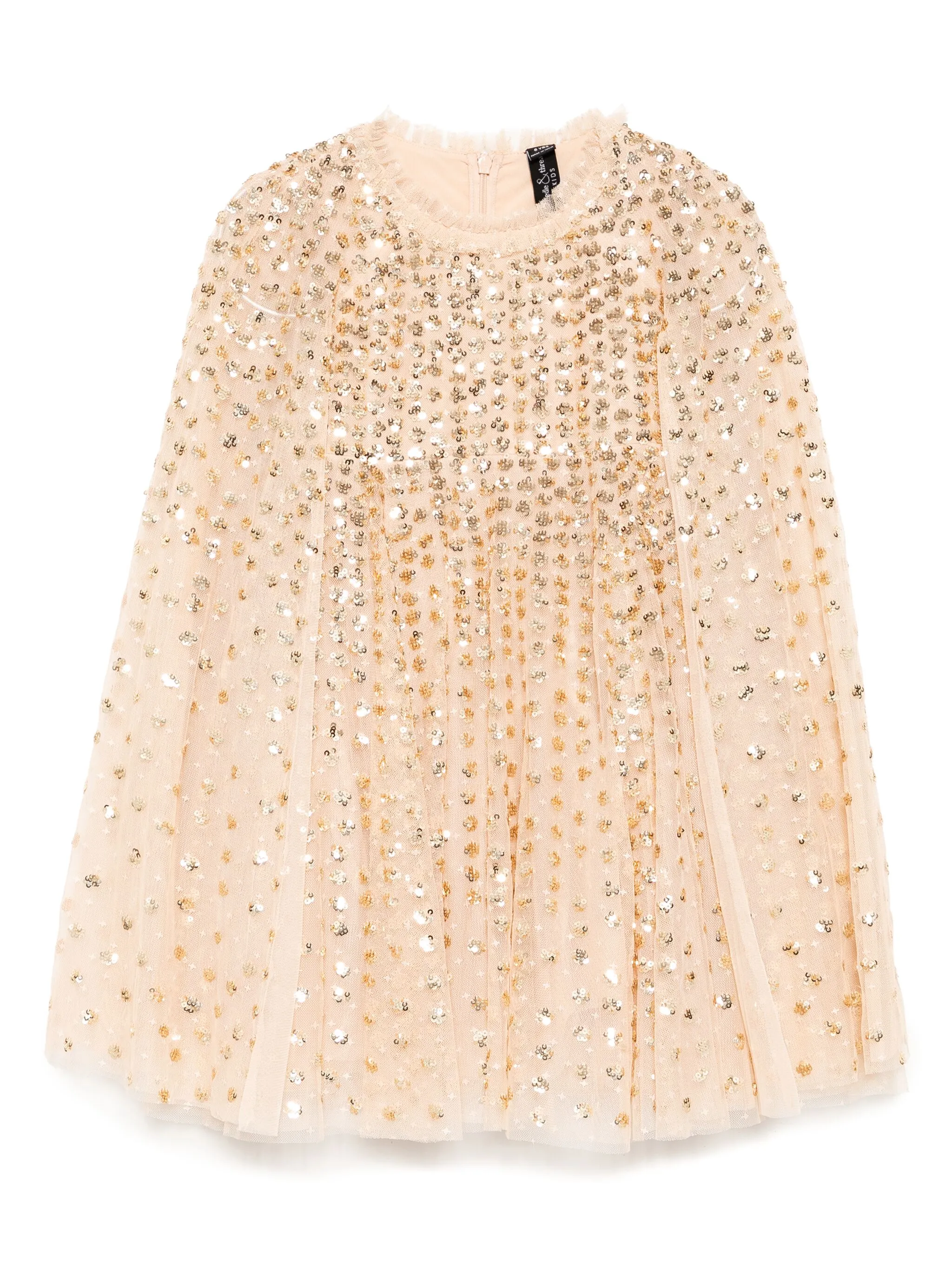 Декорированное платье-кейп Needle & Thread Kids, золотистый
Декорированное платье-кейп Needle & Thread Kids, золотистый