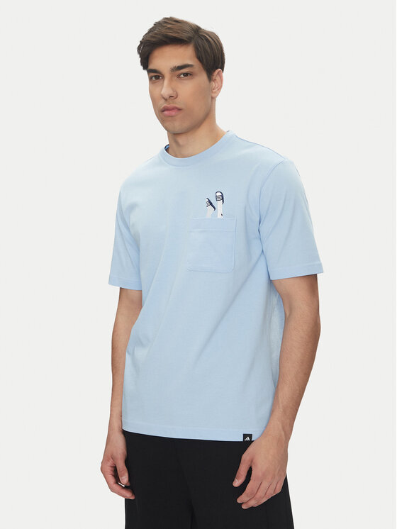 Футболка обычного кроя Lounge Slides Graphic Pocket JM0376 Adidas, синий
Футболка обычного кроя Lounge Slides Graphic Pocket JM0376 Adidas, синий