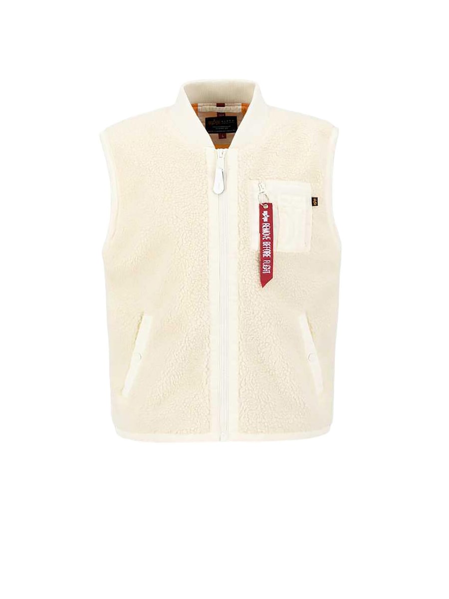 Жилет ALPHA INDUSTRIES Teddy, от белого
Жилет ALPHA INDUSTRIES Teddy, от белого