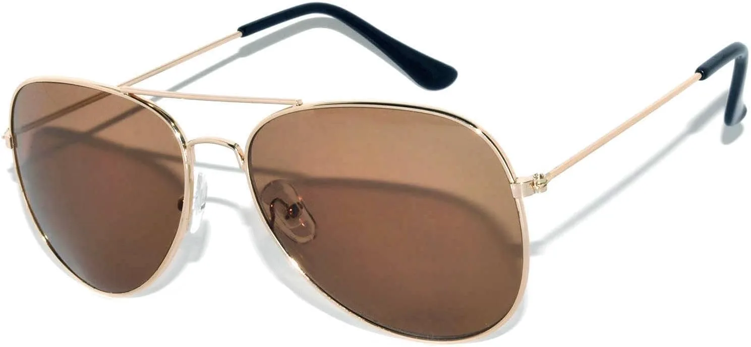 Солнцезащитные очки OWL в стиле «авиатор», 12 пар, оправа из металла золотого, серебряного и черного цвета, цветные, дымчатые, зеркальные линзы, Gold Brown
Солнцезащитные очки OWL в стиле «авиатор», 12 пар, оправа из металла золотого, серебряного и черного цвета, цветные, дымчатые, зеркальные линзы, Gold Brown