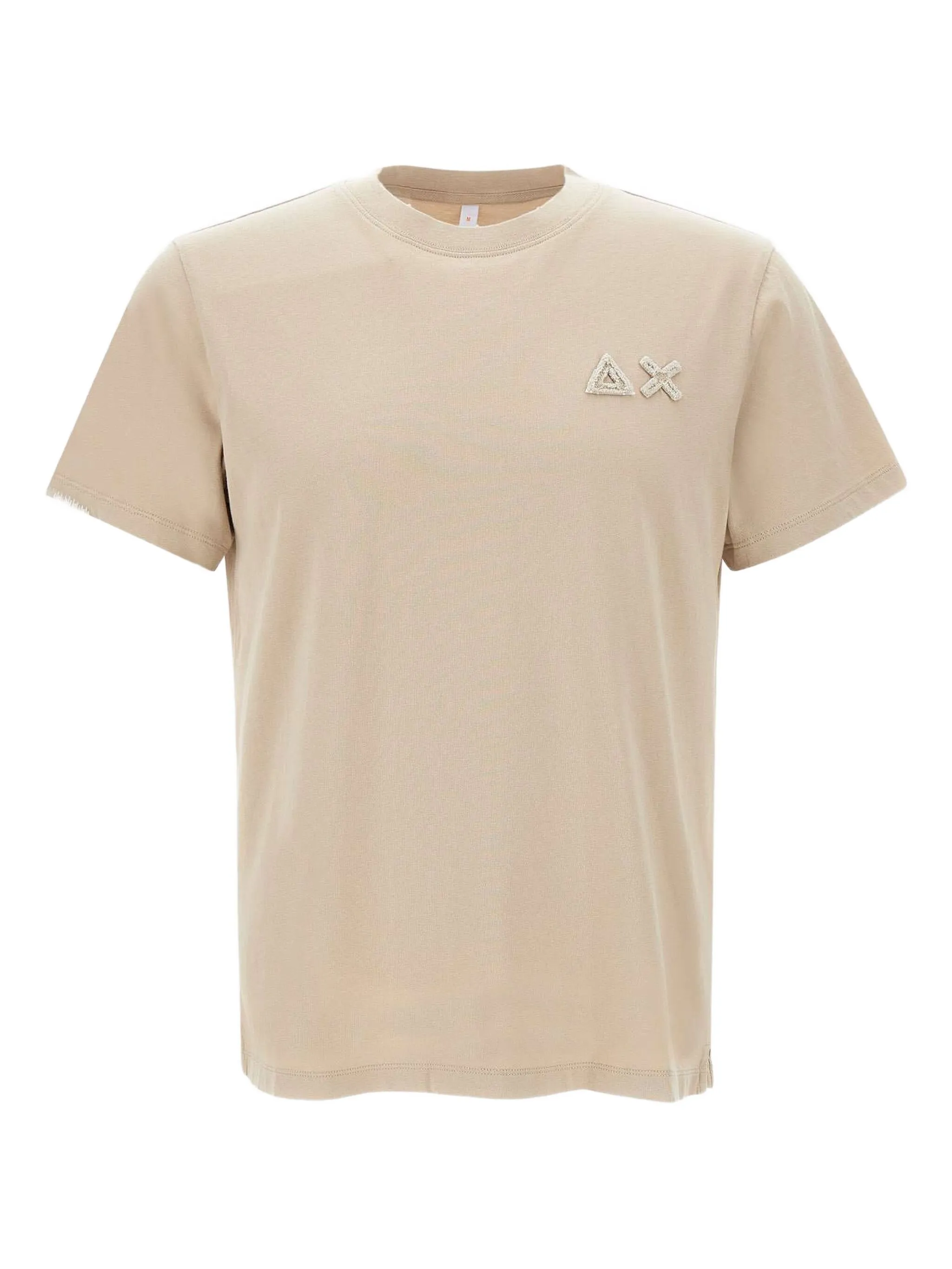 Футболка с вышитым логотипом Sun68, бежевый
Футболка с вышитым логотипом Sun68, бежевый