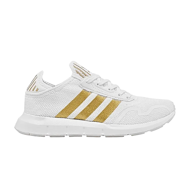 Кроссовки adidas Swift Run X J 'White Gold Metallic', белый
Кроссовки adidas Swift Run X J 'White Gold Metallic', белый