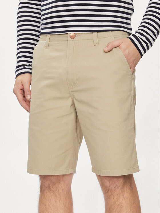 Тканевые шорты стандартного кроя Wrangler, бежевый
Тканевые шорты стандартного кроя Wrangler, бежевый