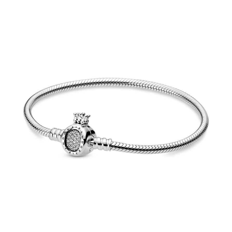 Браслет Pandora Moments Crown O Clasp Snake Chain, стерлинговое серебро
Браслет Pandora Moments Crown O Clasp Snake Chain, стерлинговое серебро