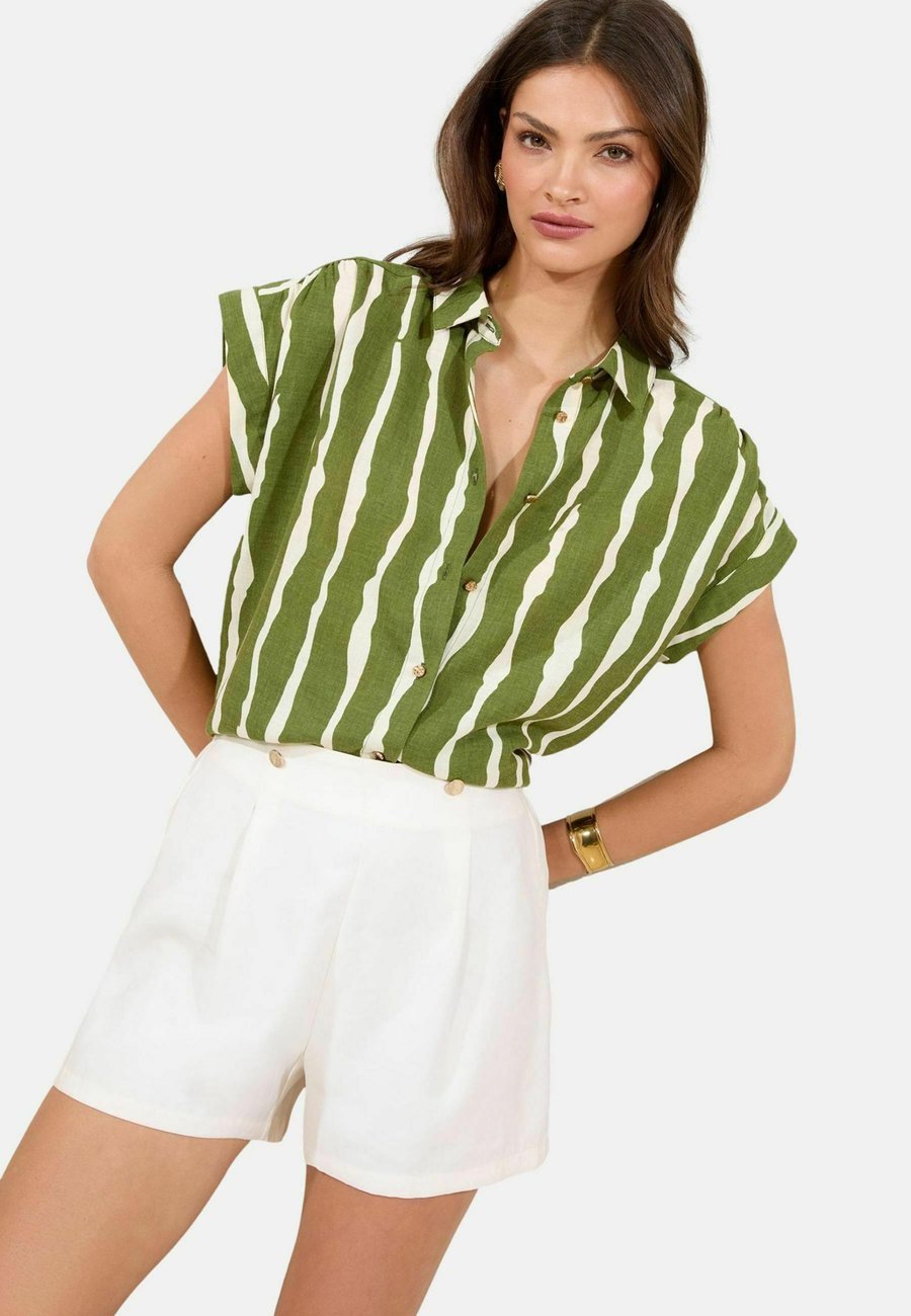 Блуза Lipsy REGULAR FIT SLEEVE STRIPE UTILITY, Green
Блуза Lipsy REGULAR FIT SLEEVE STRIPE UTILITY, Green