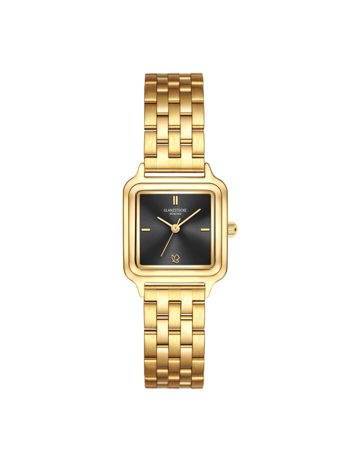 Glanzstücke München Часы из нержавеющей стали в корпусе из желтого золота
Glanzstücke München Часы из нержавеющей стали в корпусе из желтого золота