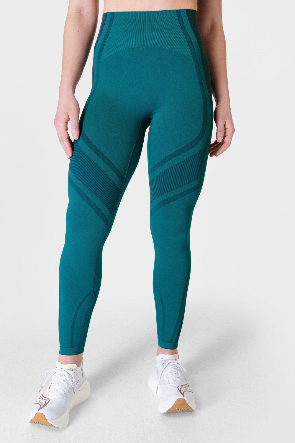 Бесшовные спортивные леггинсы Sweaty Betty, синий 
Бесшовные спортивные леггинсы Sweaty Betty, синий