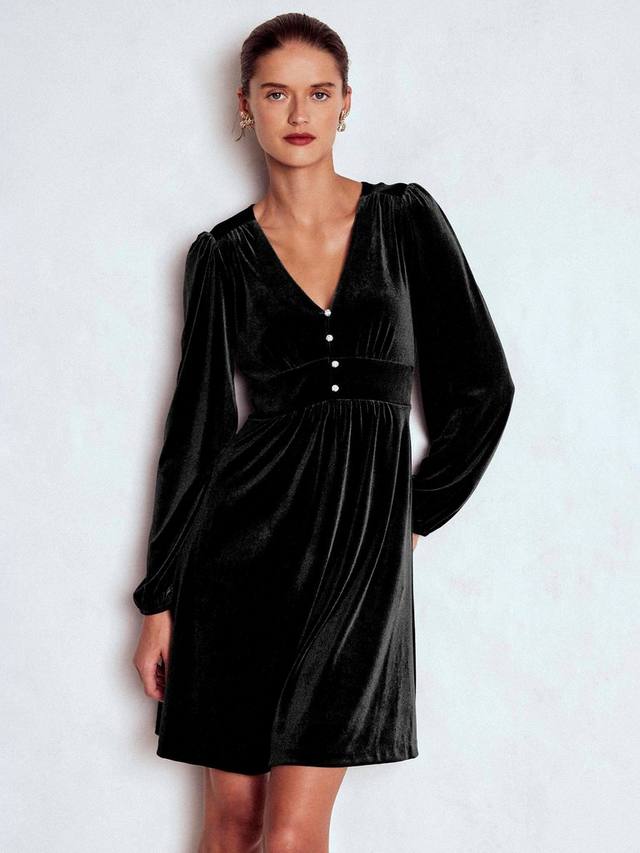 Мини-платье Jocelyn из вельвета Boden, Black
Мини-платье Jocelyn из вельвета Boden, Black