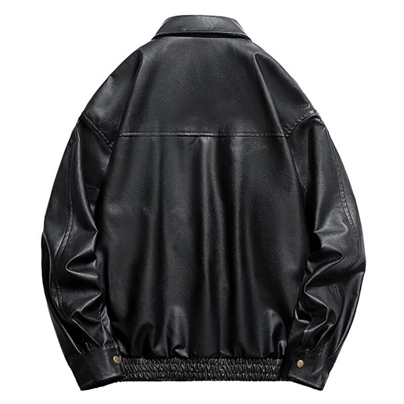 Кожаная куртка унисекс La'T.Weekend, Черный (версия с планкой)
Кожаная куртка унисекс La'T.Weekend, Черный (версия с планкой)